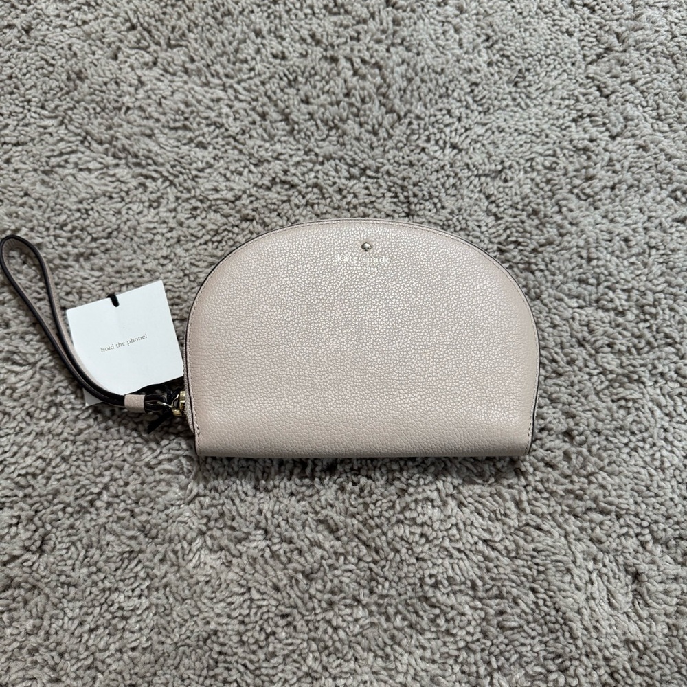 Kate Spade Beige Wristlet